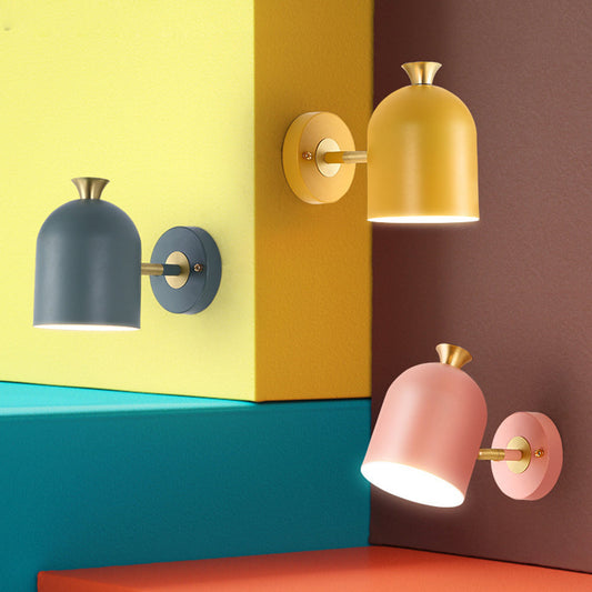 AURENNE - Elegant Single Bulb Iron Wall Light