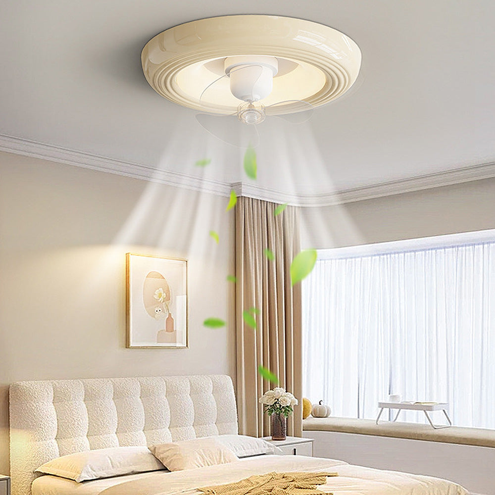 MACARONA - Stylish LED Ceiling Fan with Light