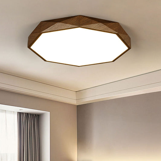 LUMINO - Minimalist Brown LED Ceiling Light