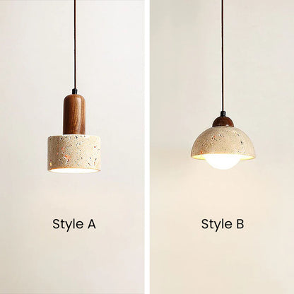 ELEVARE - Modern White Stone Pendant Lighting