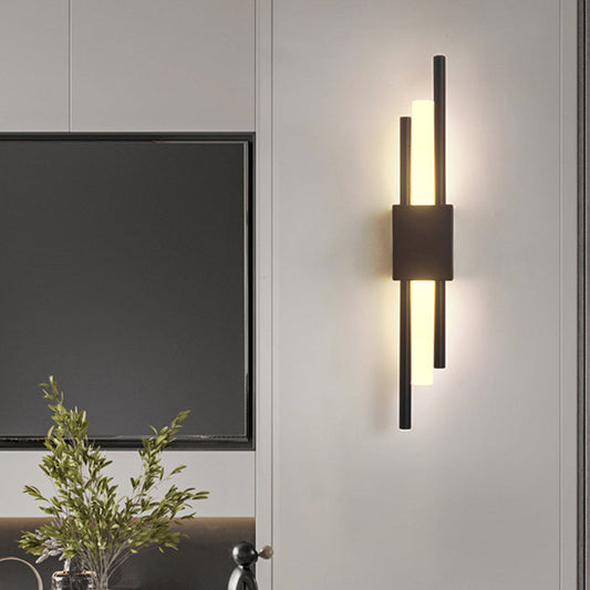 VIOLARA - Black and Gold Modern Wall Light