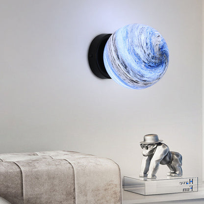LUMIGLOBE - Moderne glazen wandlamp