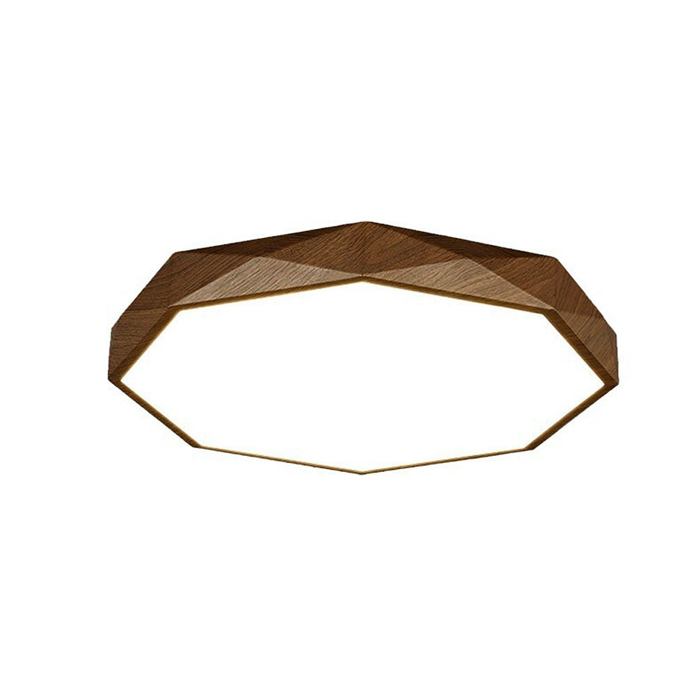 LUMINO - Minimalist Brown LED Ceiling Light