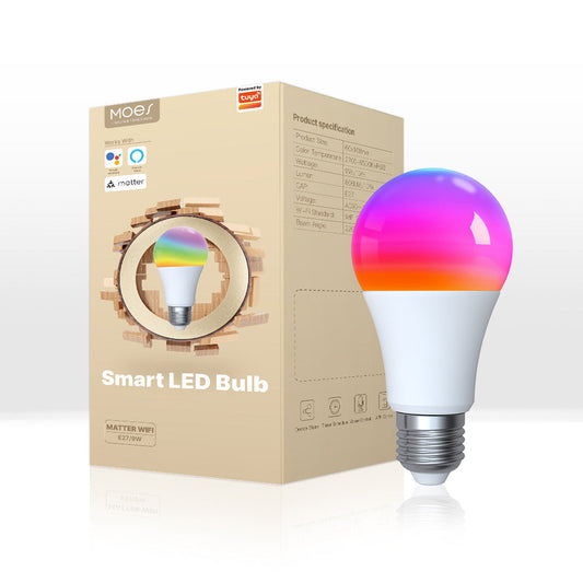 E27 Slimme Dimmbare RGB LED Lamp