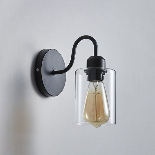 VESLUNAR - Minimalistische ijzeren wandlamp