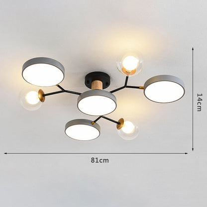 LUMIBRANCH - Moderne door bomen geïnspireerde LED-plafondlamp