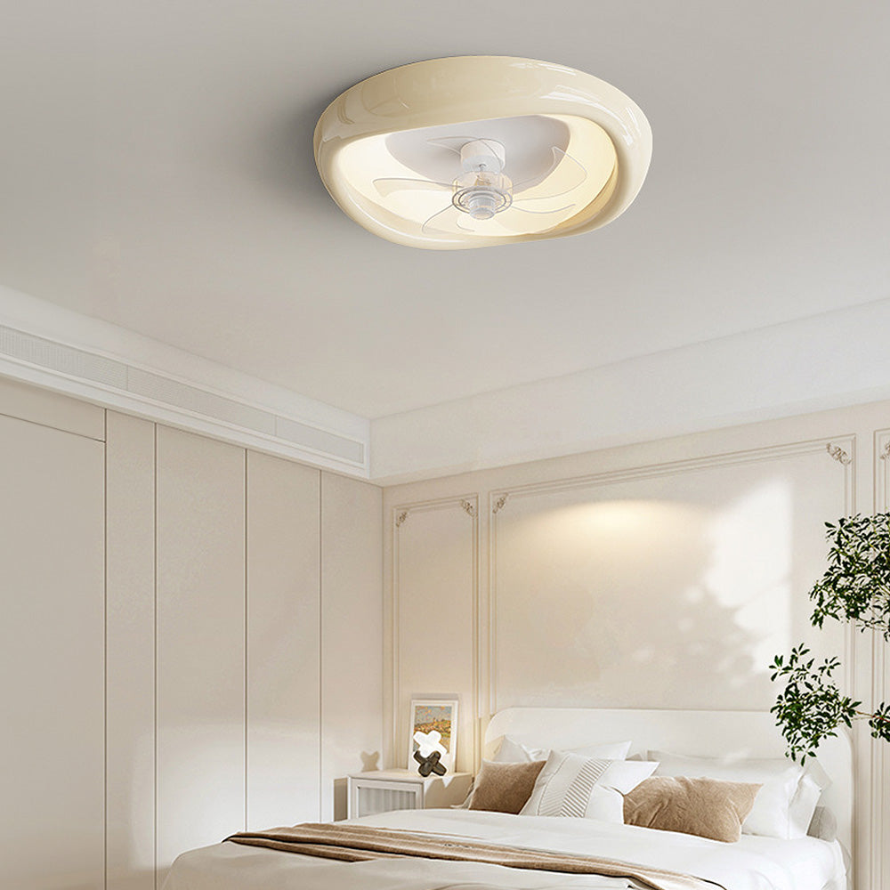 MACARONA - Stylish LED Ceiling Fan with Light