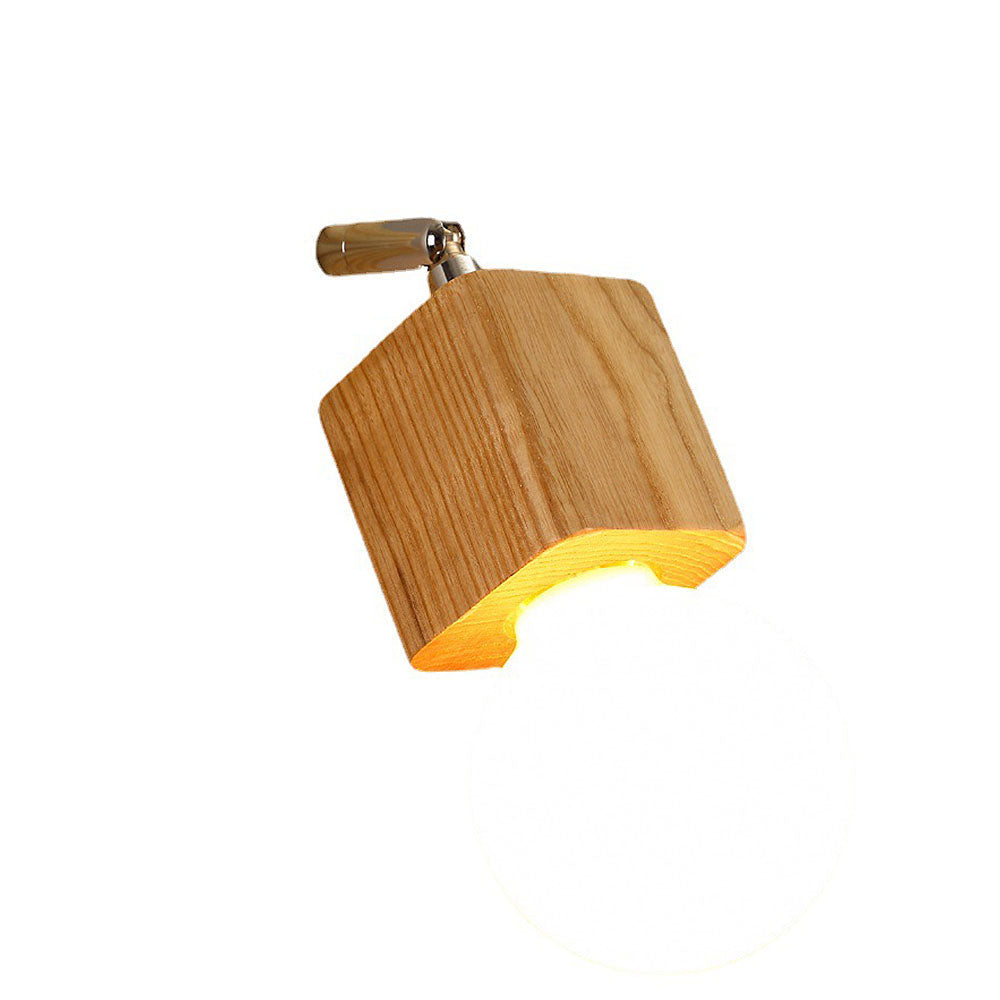 VIVLUX - Natural Wood Bathroom LED Track Lights