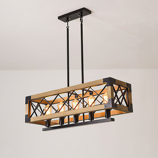 IRONCLAD - Sleek Industrial Bar Pendant Light
