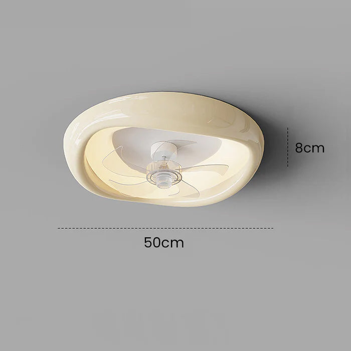 MACARONA - Stylish LED Ceiling Fan with Light