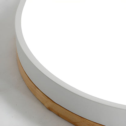 VIVARO - Contemporary Wood LED Ceiling Light