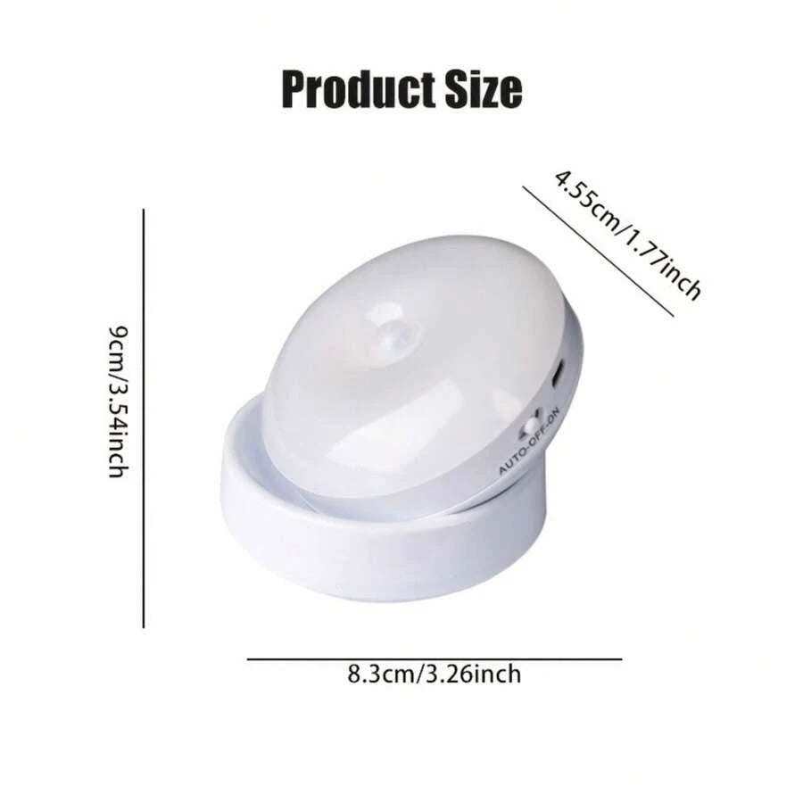 ILLUMO - Stick-On Motion Sensor Rotatable LED Light