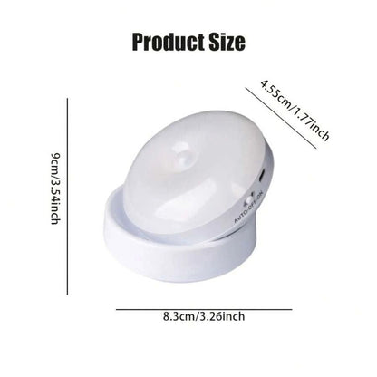 ILLUMO - Stick-On Motion Sensor Rotatable LED Light