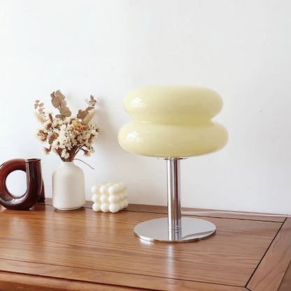 GLINTZ - Strakke Minimalistische Glazen Tafellamp