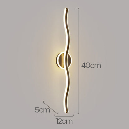 NOVALED - Elegante IJzeren Frame Wandlamp