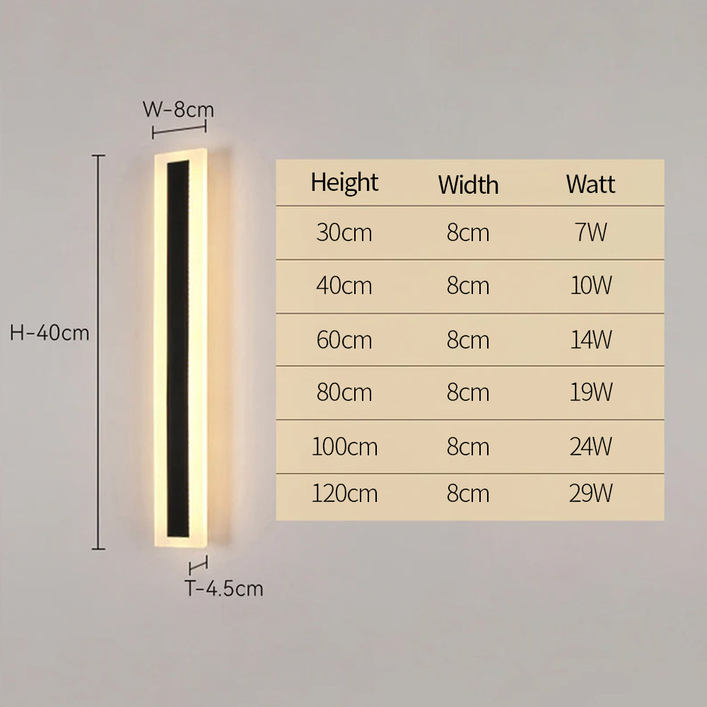 STALUX - Weerbestendige LED Wandlamp