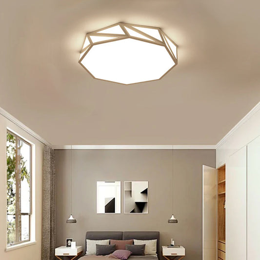 GEOLUXE - Contemporary Geometric LED Ceiling Light