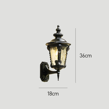 SHIMMERVEIL - Klassieke glazen wandlamp