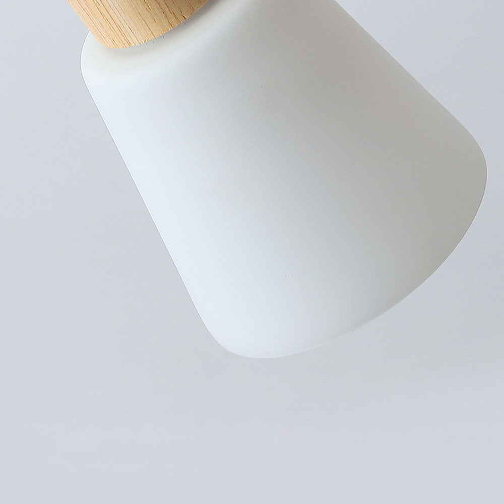ILLUMIRAIL - Modern Rotatable Wood LED Track Light