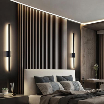 ELOXA - Minimalistische ijzeren wandlamp