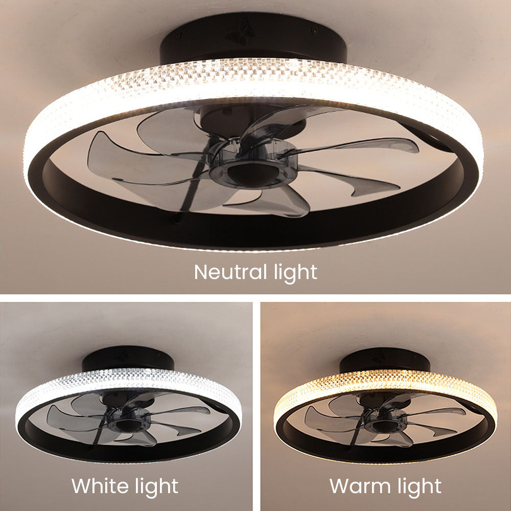 LUMIVA - Moderne LED Plafondventilator met Licht