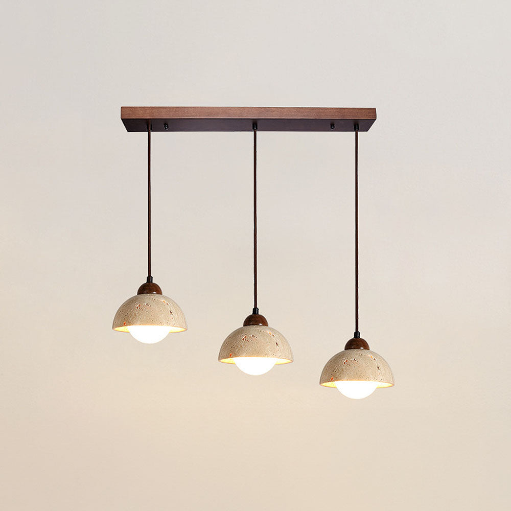 ELEVARE - Modern White Stone Pendant Lighting