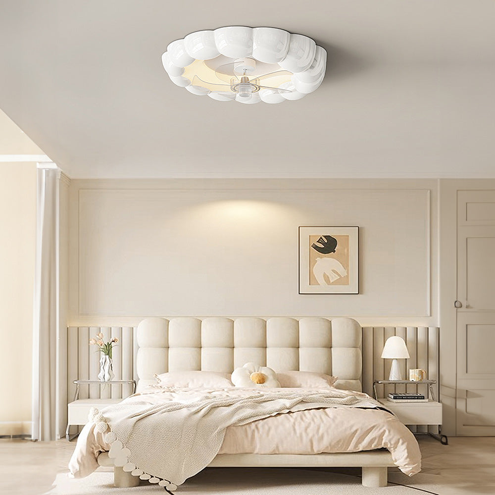 MACARONA - Stylish LED Ceiling Fan with Light
