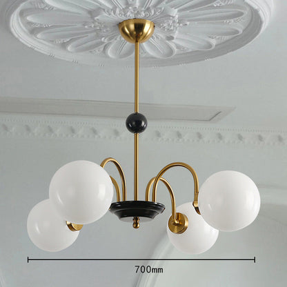 LUMOUR - Chrome Globe Moderne Plafondlamp