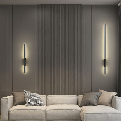 AURAVIA - Slanke aluminium LED-wandlamp