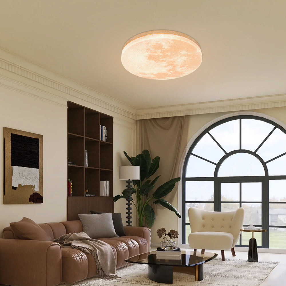 CELESTE - Modern Maan Ontwerp LED Plafondlamp