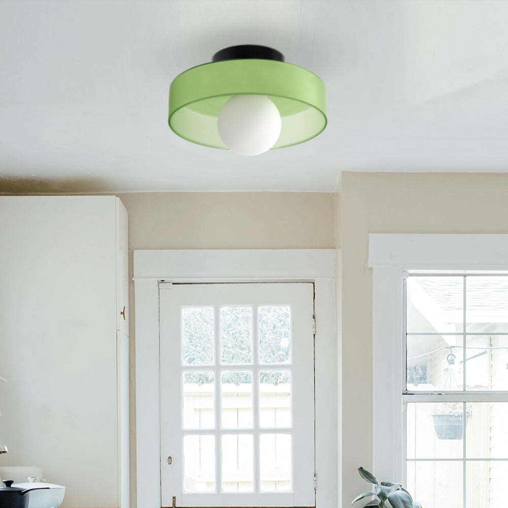 ETHEREA - Strakke Ronde Opbouw Plafondlamp