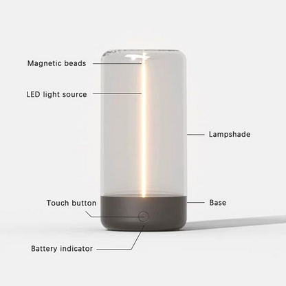 AMBILUE - Veelzijdige magnetische filament tafellamp