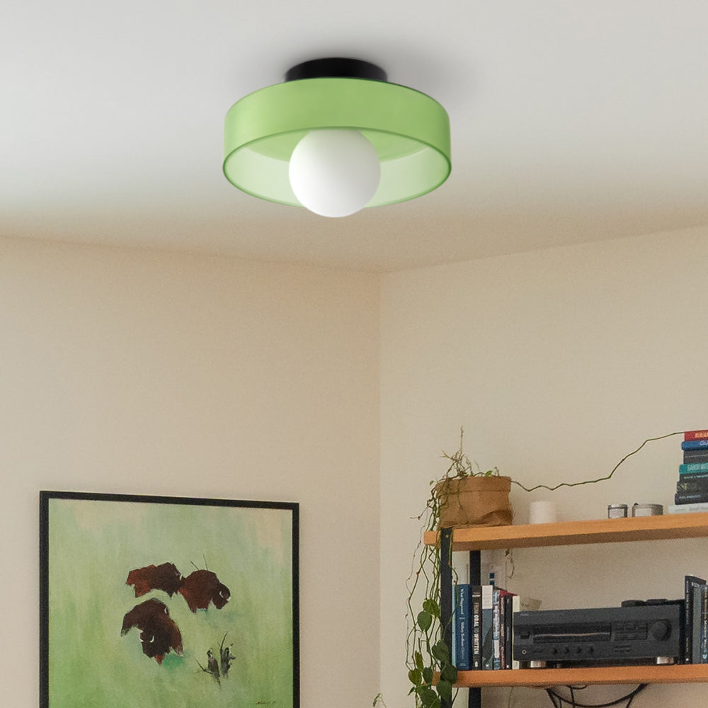 ETHEREA - Strakke Ronde Opbouw Plafondlamp