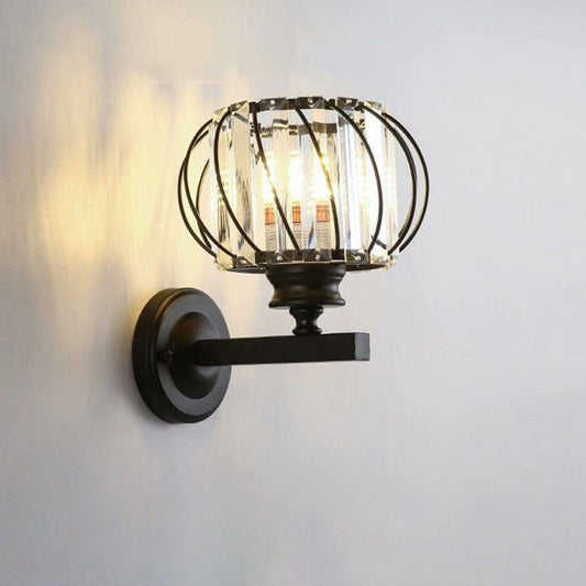 SERALUX - Kristallen Ronde Wandlamp