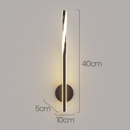 NOVALED - Elegante IJzeren Frame Wandlamp