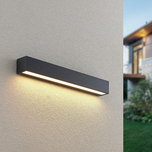 NOVALUNA - Moderne aluminium buitenwaterdichte wandlamp