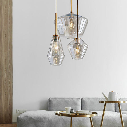 AUROLEA - Stylish Industrial Glass Pendant Light