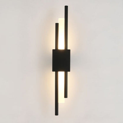 VIOLARA - Black and Gold Modern Wall Light