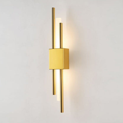 VIOLARA - Black and Gold Modern Wall Light