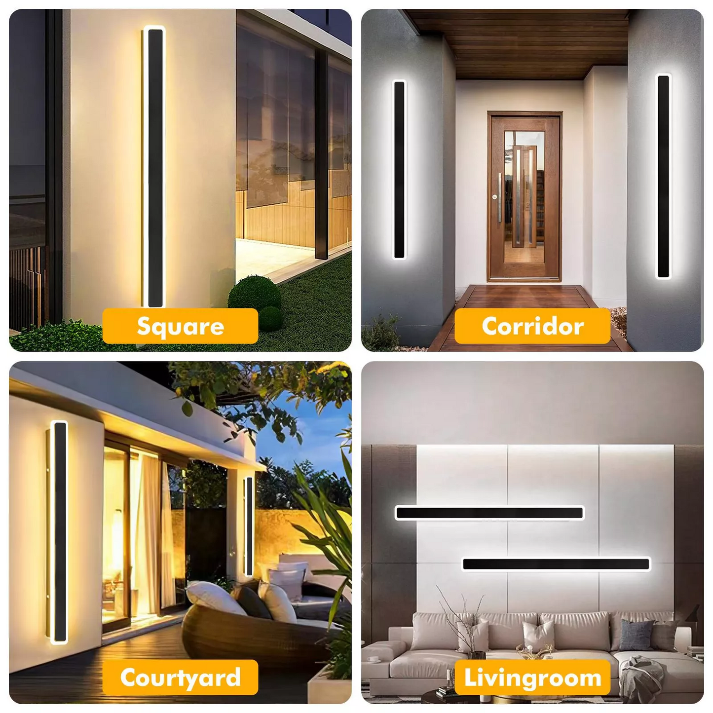 STALUX - Weerbestendige LED Wandlamp