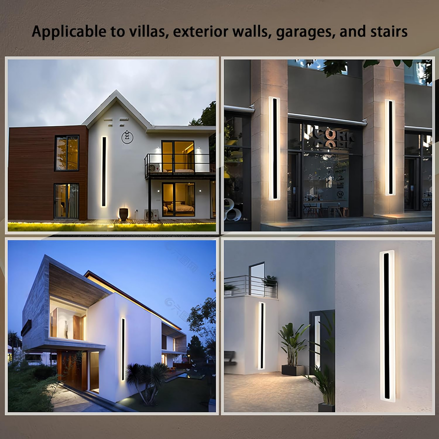 STALUX - Weerbestendige LED Wandlamp