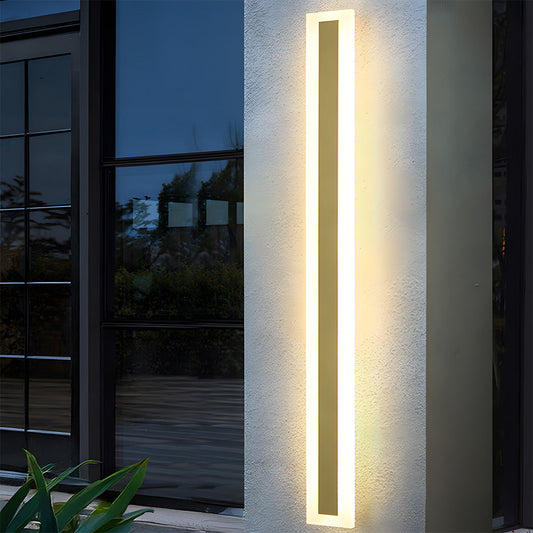 LUMIVINTAGE - Stainless Steel Outdoor Wall Light
