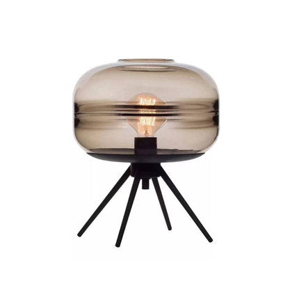 LUMIVIA - Modern Glass Bedside Table Lamp