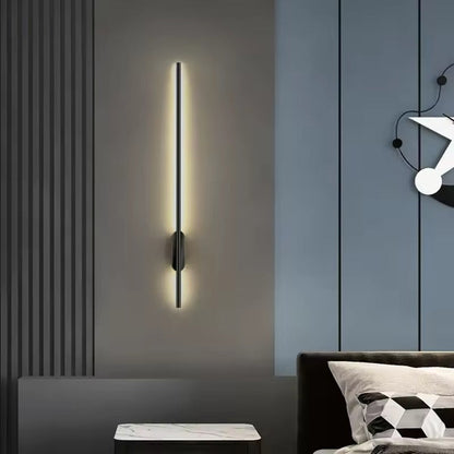 AURAVIA - Slanke aluminium LED-wandlamp