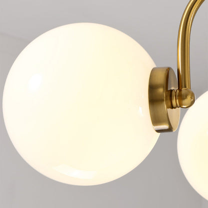 LUMOUR - Chrome Globe Moderne Plafondlamp