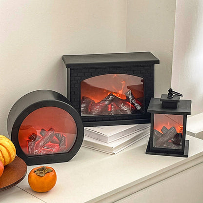 FIRESCAPE - Christmas Fireplace LED Lantern