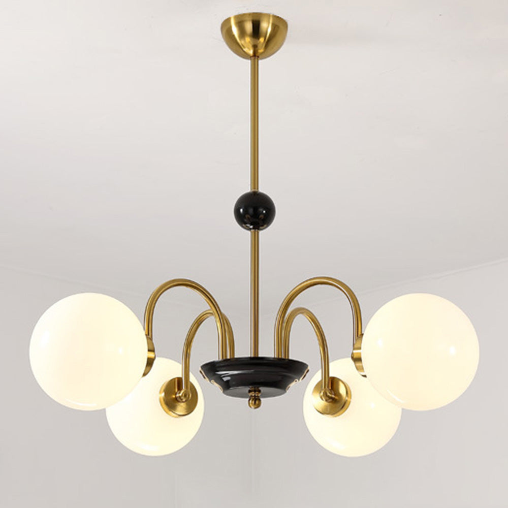 LUMOUR - Chrome Globe Moderne Plafondlamp
