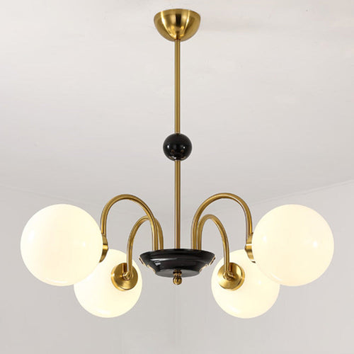 LUMOUR - Chrome Globe Moderne Plafondlamp