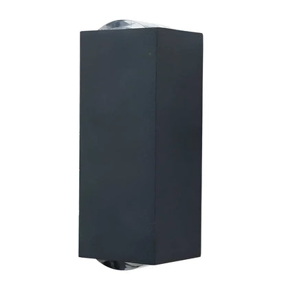 NOVAEL - Waterdichte LED Buiten Zwarte Wandlamp