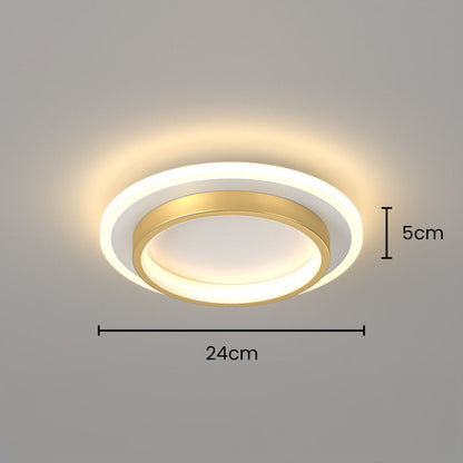 AURAVEA - Art Deco Acryl LED Plafondlamp